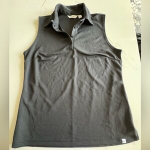 Lady Hagen, black, golf shirt.